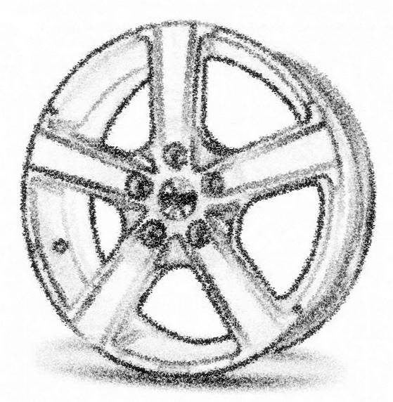 Gyári 4x108 7x17 ET26 65.1 HA3758 PEUGEOT használt
