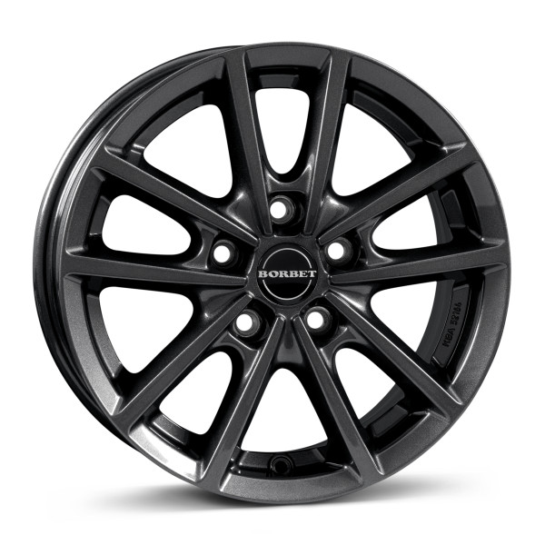 Borbet 5x112 6x15 ET43 57.1 W_mistral_anthracite glossy
