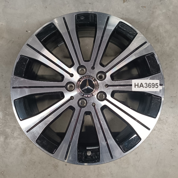 Gyári 5x112 6.5x18 ET44.5 66.6 HA3695 MERCEDES szenzorral használt