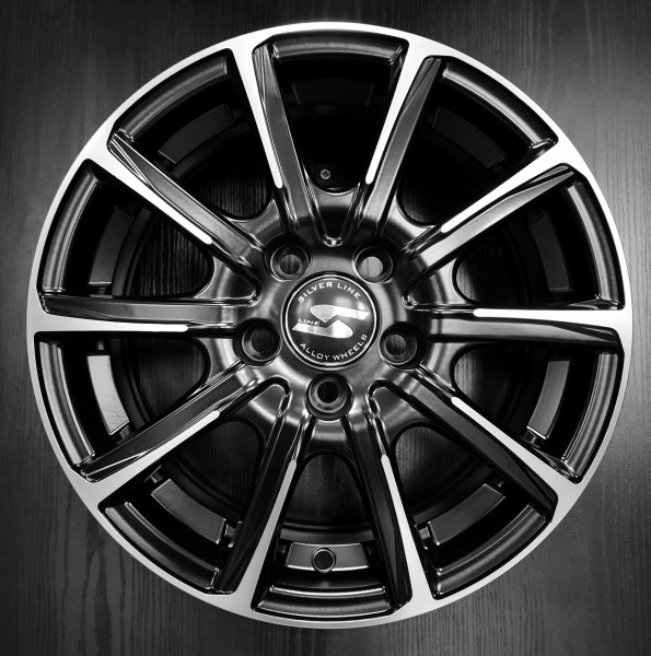 Silverline 5x100 6x14 ET35 57.1 Brooklyn BP 9101