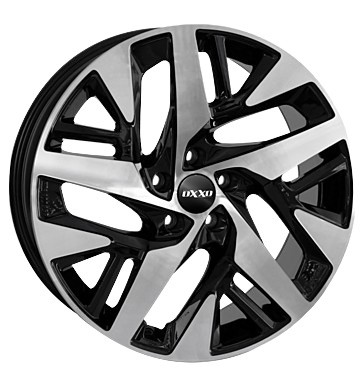 Oxxo 5x108 7x19 ET41 65.1 Pulse pro bicolor black polished