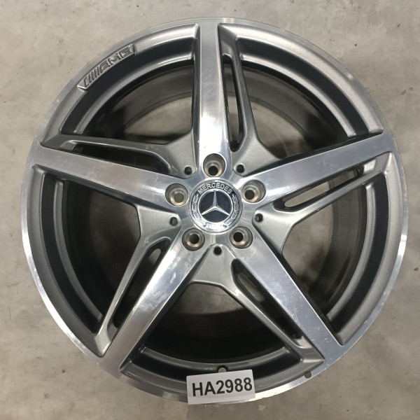 Gyári 5x112 9x19 ET62 66.6 HA2988 AMG GT S C190 első használt