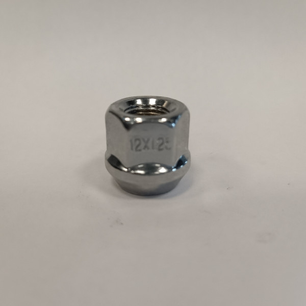Kerékanya M12x1.25 21 60fok 19kn ezüst